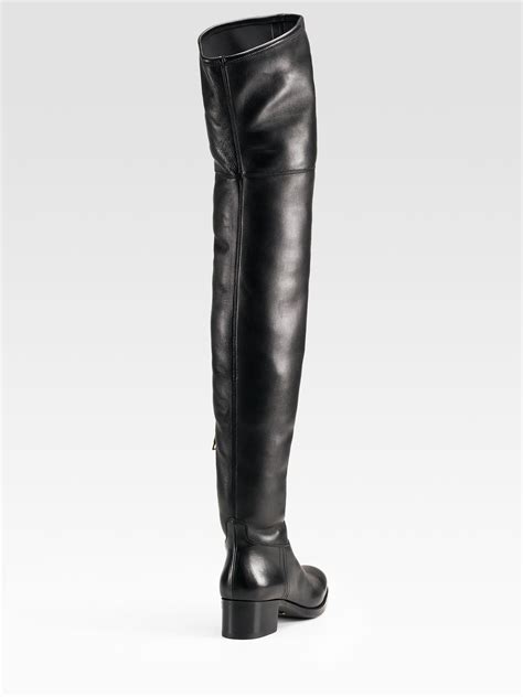 prada boots cheap|prada thigh high boots.